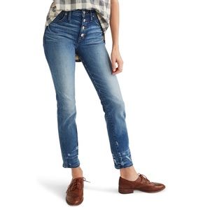 NWT Madewell Slim Straight Jeans 0504